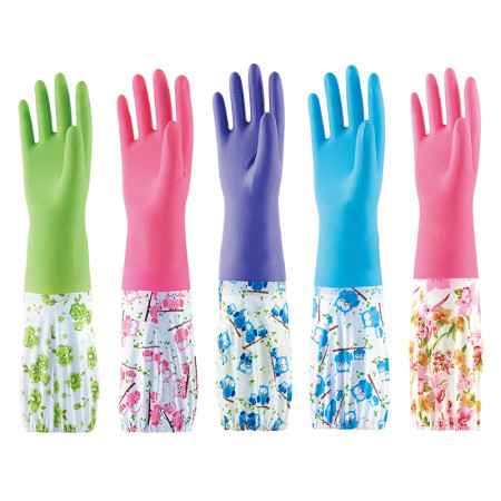 Long silicon hand gloves