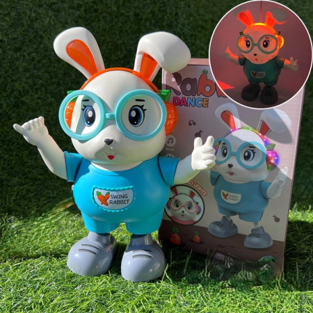 Dancing Rabbit Toy- Blue