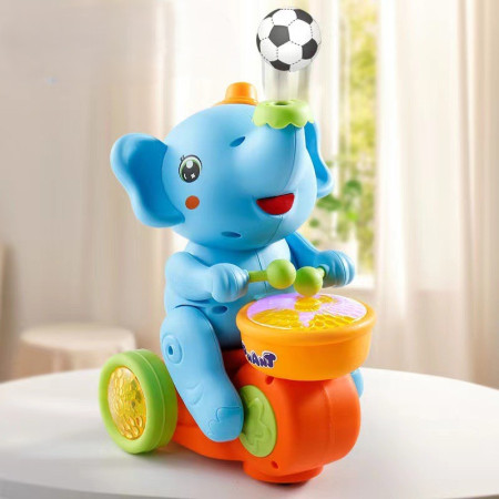 Elephant Toy - (Blue)