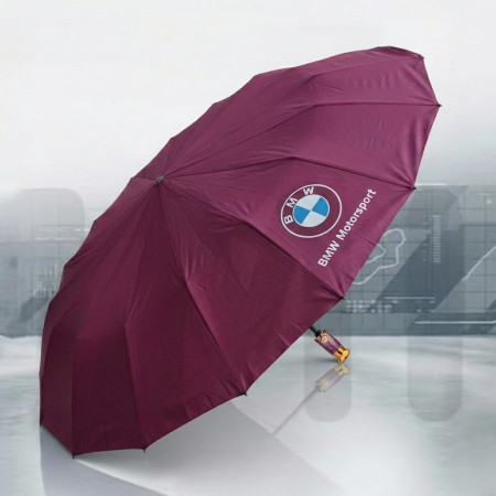 16 Ribs BMW Umbrella - (Meroon)
