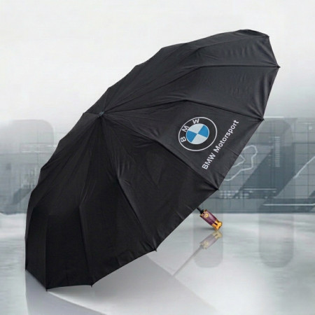 16 Ribs BMW Umbrella - (Black)