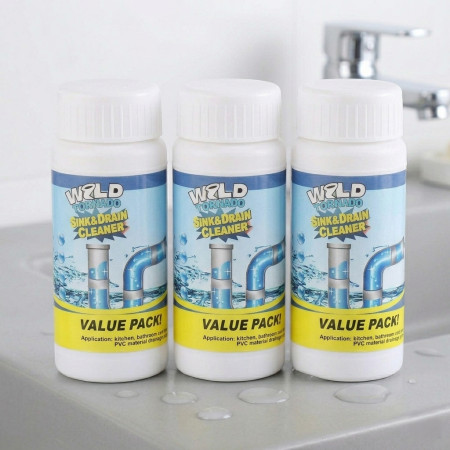 [৩ পিস]  - Sink & Drain Cleaner Powder - 3 Pis