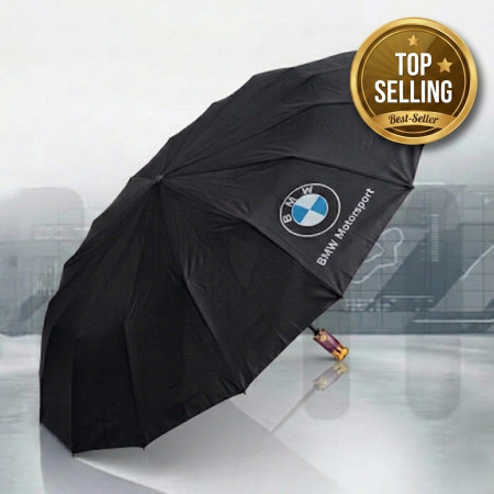 16 Ribs BMW Umbrella - (Black)
